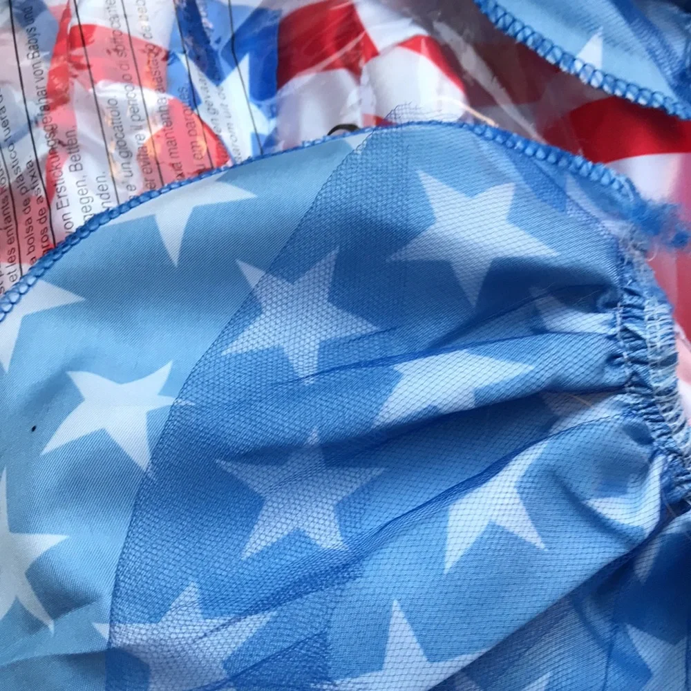 🎃Patriotic Dog dress and hat SZ L